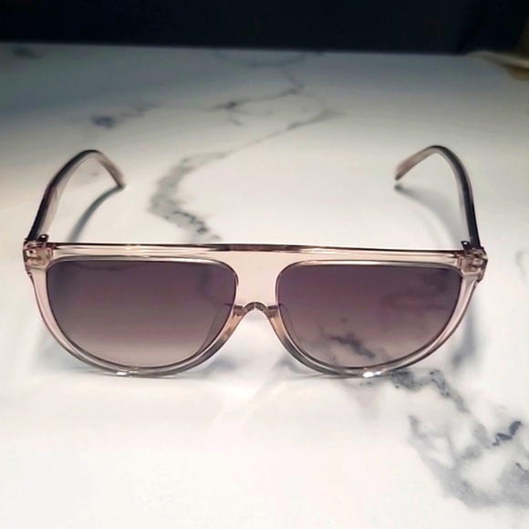 Authentic Stylish Celine Clear Flame Sunglasses - Picture 3 of 10